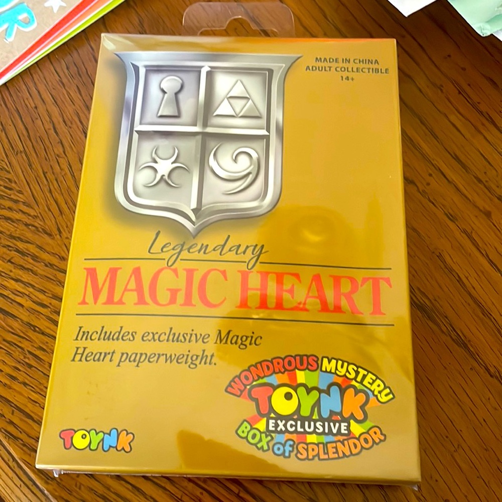 Legendary Magic Heart like the Legend of Zelda paperweight Nintendo